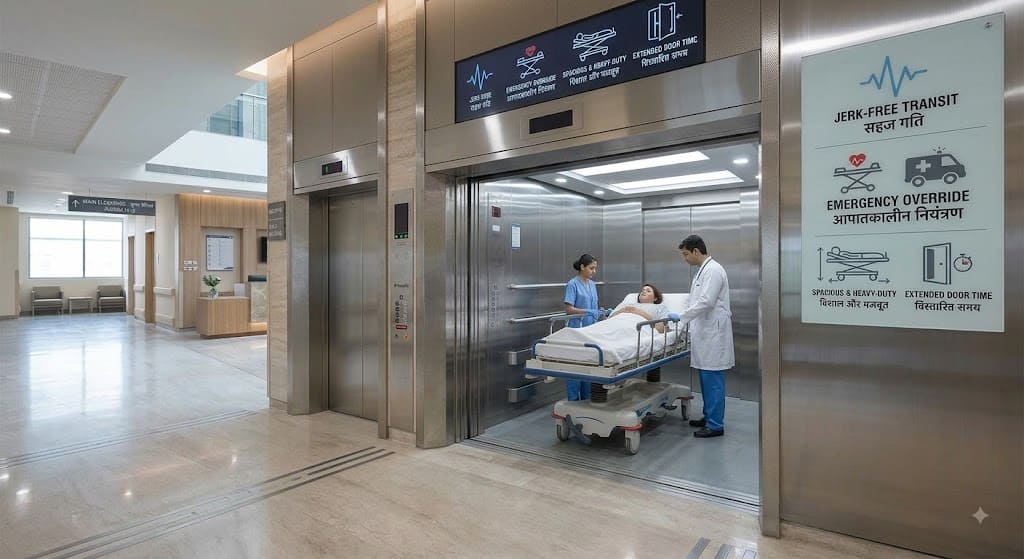 Standard Hospital Bed Lift